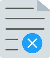 File Format Flat Icon vector