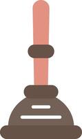 Plunger Flat Icon vector