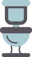 Toilet Flat Icon vector