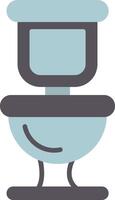 Toilet Flat Icon vector