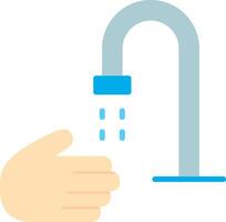 Hand Wash Flat Icon vector