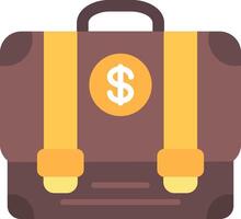 Suitcase Flat Icon vector