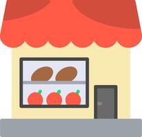 Food Store Flat Icon vector