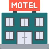 Motel Flat Icon vector