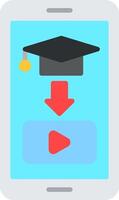 Educational Flat Icon vector