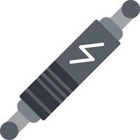 Spark Plug Flat Icon vector