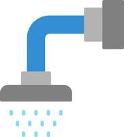 Shower Head Flat Icon vector