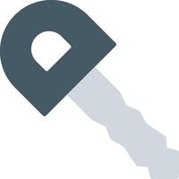 Car Key Flat Icon vector