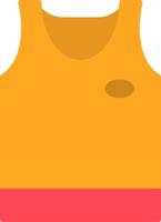 Tank Top Flat Icon vector