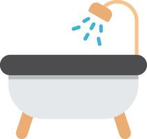 Bathtub Flat Icon vector