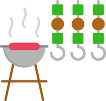 Bbq Flat Icon vector