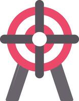 Target Flat Icon vector