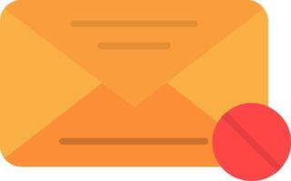 Spam Flat Icon vector