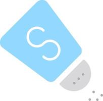Salt Shaker Flat Icon vector