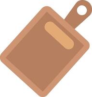 Cutting Board Flat Icon vector