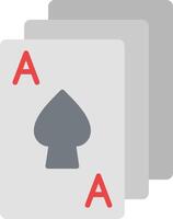 Poker Flat Icon vector