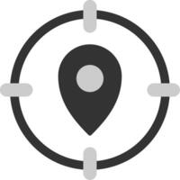 Target Flat Icon vector