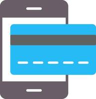 Mobile Payments Flat Icon vector