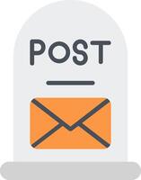 Post It Flat Icon vector