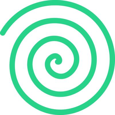 Spin Drum Flat Icon