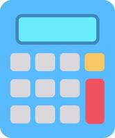 Calculator Flat Icon vector