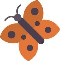 Butterfly Flat Icon vector