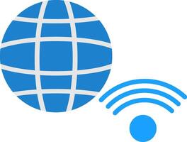 Internet Connection Flat Icon vector