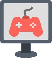 Gaming Flat Icon vector