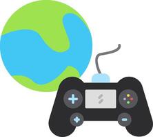 Gaming Flat Icon vector