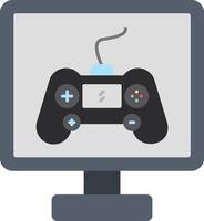 Gaming Flat Icon vector