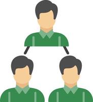 Workforce Management Flat Icon vector