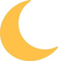 Moon Flat Icon vector