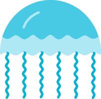 Jellyfish Flat Icon vector