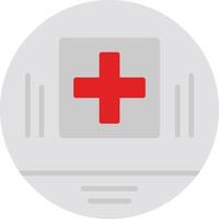 First Aid Symbol Flat Icon vector