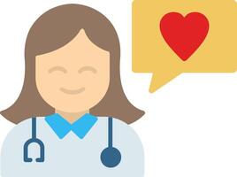 Medical Help Flat Icon vector