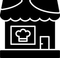 Restaurant Glyph Icon vector