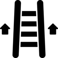 Ladder Glyph Icon vector