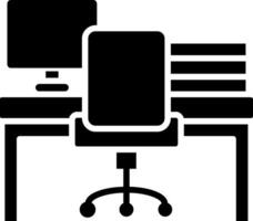 Workspace Glyph Icon vector