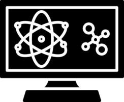 Computer Science Glyph Icon vector