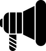 Megaphone Glyph Icon vector