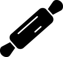Rolling Pin Glyph Icon vector