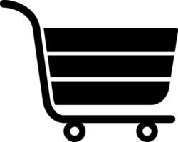 Cart Glyph Icon vector