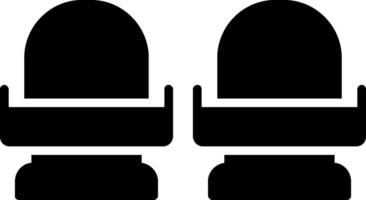 Seats Glyph Icon vector