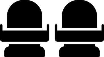 Seats Glyph Icon vector