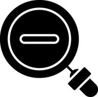 Search Glyph Icon vector