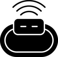 Wireless Glyph Icon vector