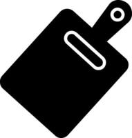 Cutting Board Glyph Icon vector