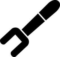 Fork Glyph Icon vector