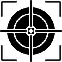 Scope Glyph Icon vector