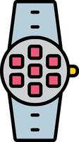 Apps Line Filled Icon vector